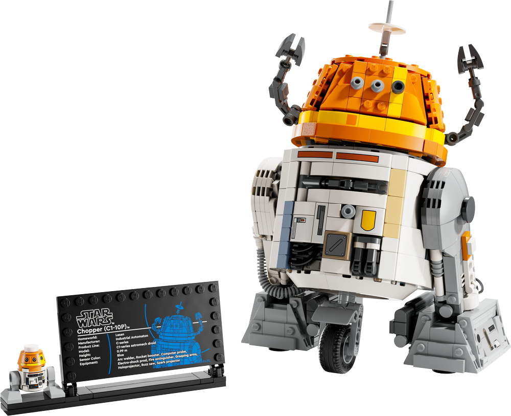 LEGO Star Wars Chopper (C1-10P) Astromech Droid 75416 (2)