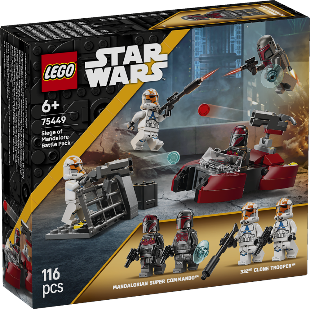 LEGO Star Wars Classic Siege of Mandalore Battle Pack 75449