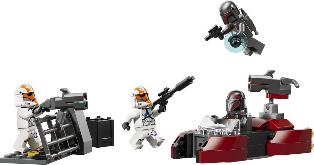 LEGO Star Wars Classic Siege of Mandalore Battle Pack 75449 (2)