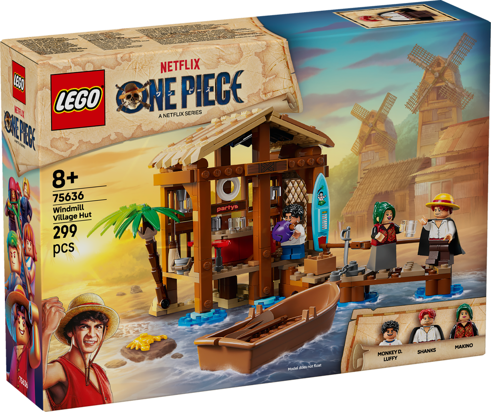 LEGO ONE PIECE Windmill Village Hut 75636