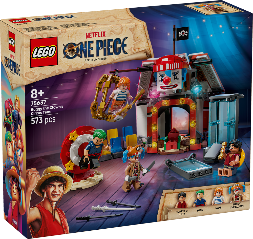 LEGO ONE PIECE Buggy the Clowns Circus Tent 75637