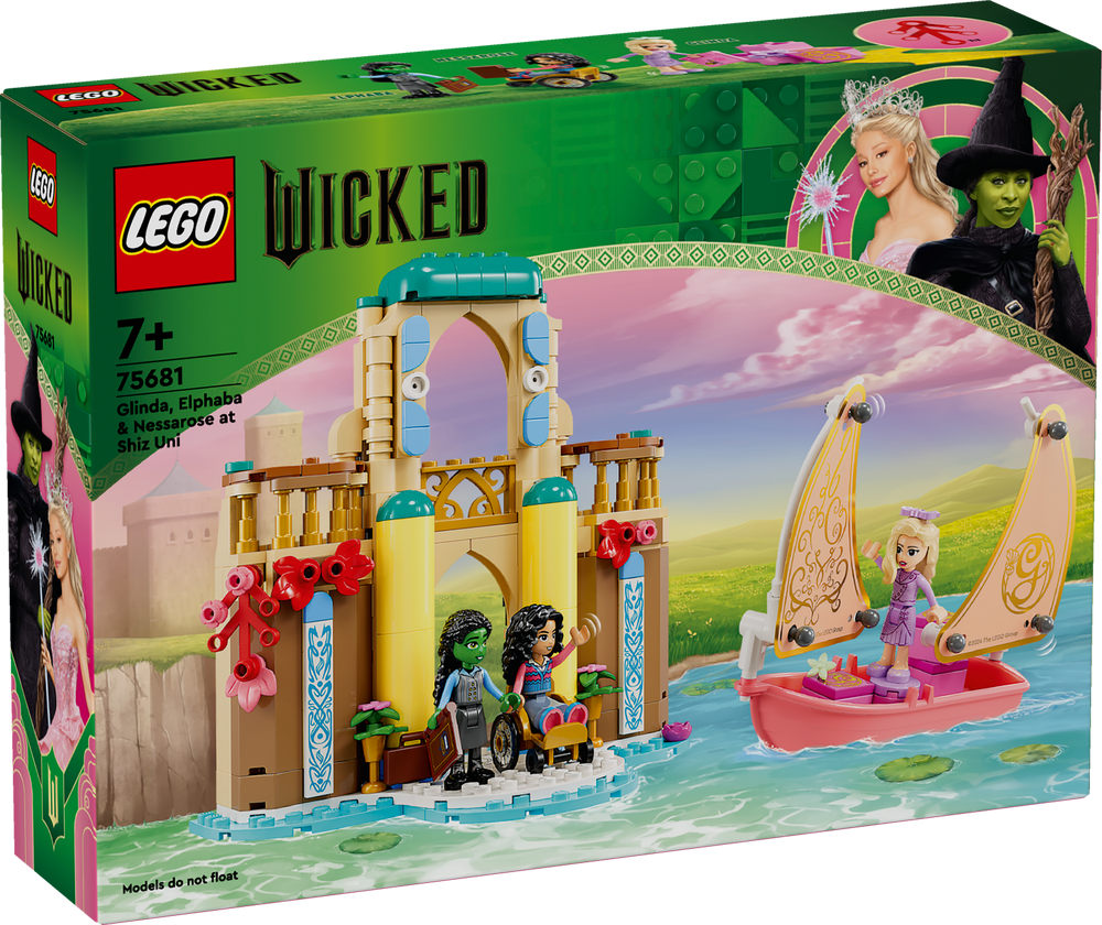LEGO Wicked Glinda, Elphaba & Nessarose at Shiz University 75681