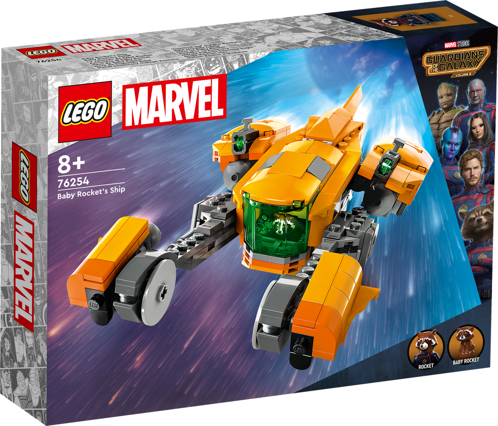 LEGO Marvel: Baby Rocket's Ship 76254