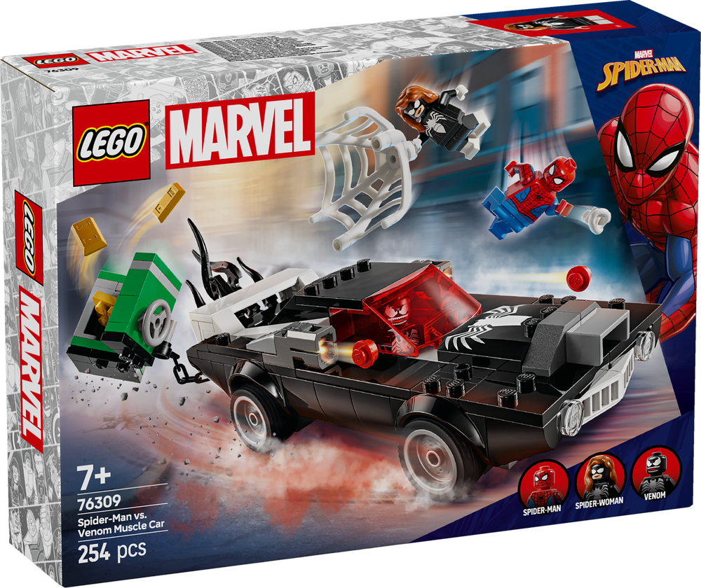 LEGO Super Heroes Marvel Spider-Man vs. Venom Muscle Car 76309