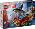 LEGO Super Heroes Marvel Iron Man Car & Black Panther vs. Red Hul 76310