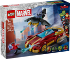 LEGO Super Heroes Marvel Iron Man Car & Black Panther vs. Red Hul 76310