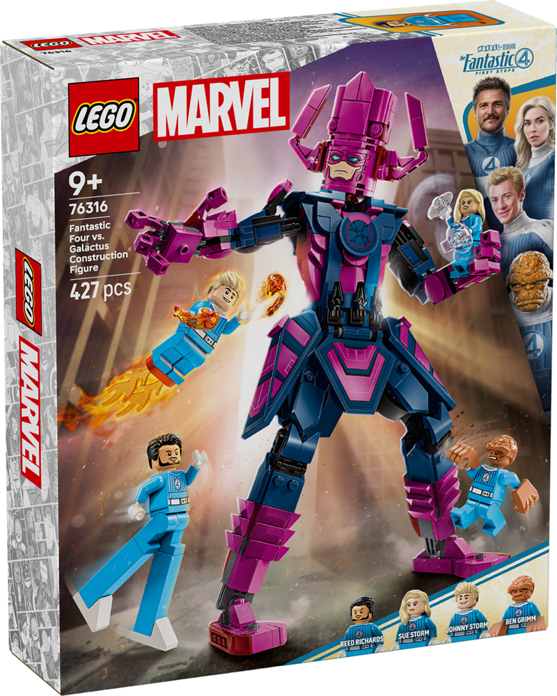 LEGO Super Heroes Marvels Fantastic Four vs Galactus Construction Figure 76316