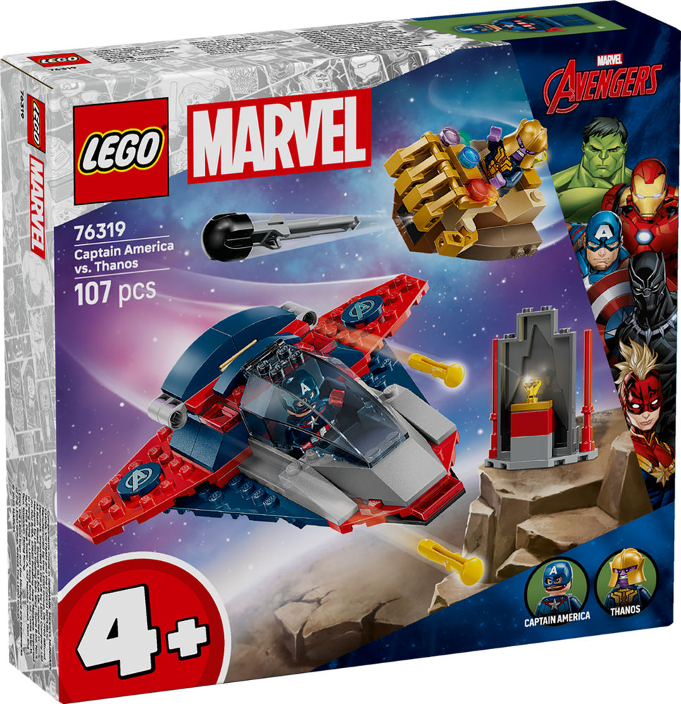LEGO Super Heroes Marvel Captain America vs Thanos 76319
