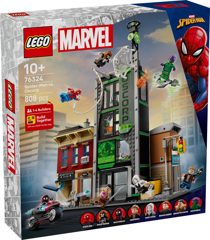 LEGO Super Heroes Marvel Spider-Man vs Oscorp 76324