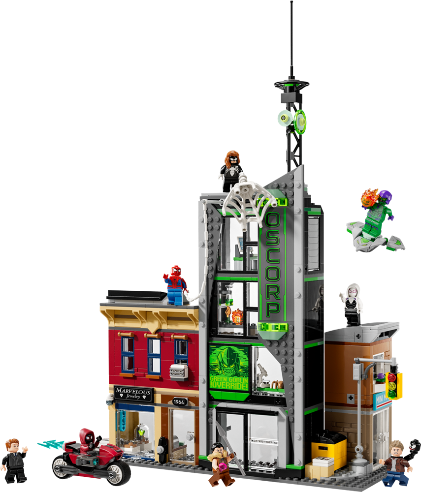 LEGO Super Heroes Marvel Spider-Man vs Oscorp 76324 (2)