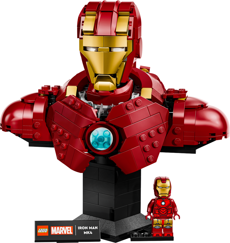 LEGO Super Heroes Iron Man MK4 Bust 76327 (2)