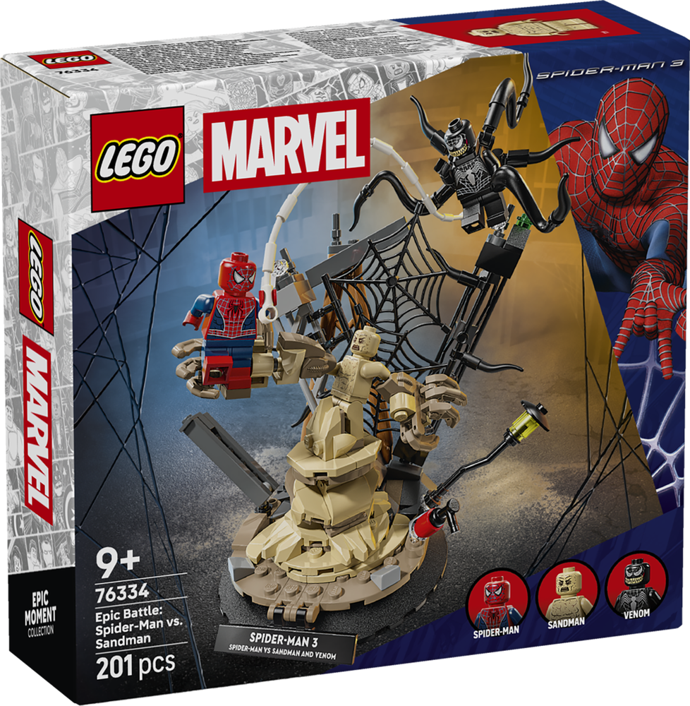 LEGO Super Heroes Marvel Epic Battle: Spider-Man vs. Sandman 76334
