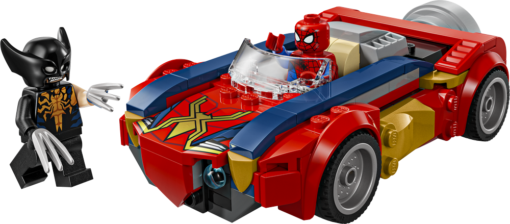 LEGO Super Heroes Marvel Spider-Man Car vs. Venomized Wolverine 76336 (2)