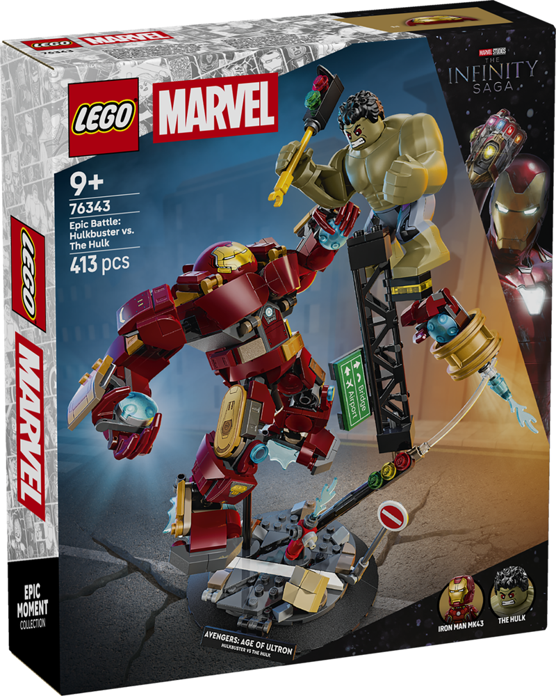 LEGO Super Heroes Marvel Avengers Epic Battle: Hulkbuster vs. The Hulk 76343