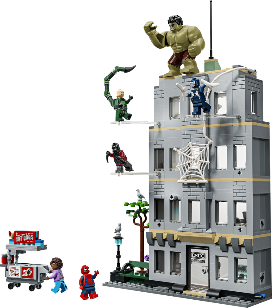 LEGO Super Heroes Marvel Spider-Man vs Hulk Epic Clash 76350 (2)