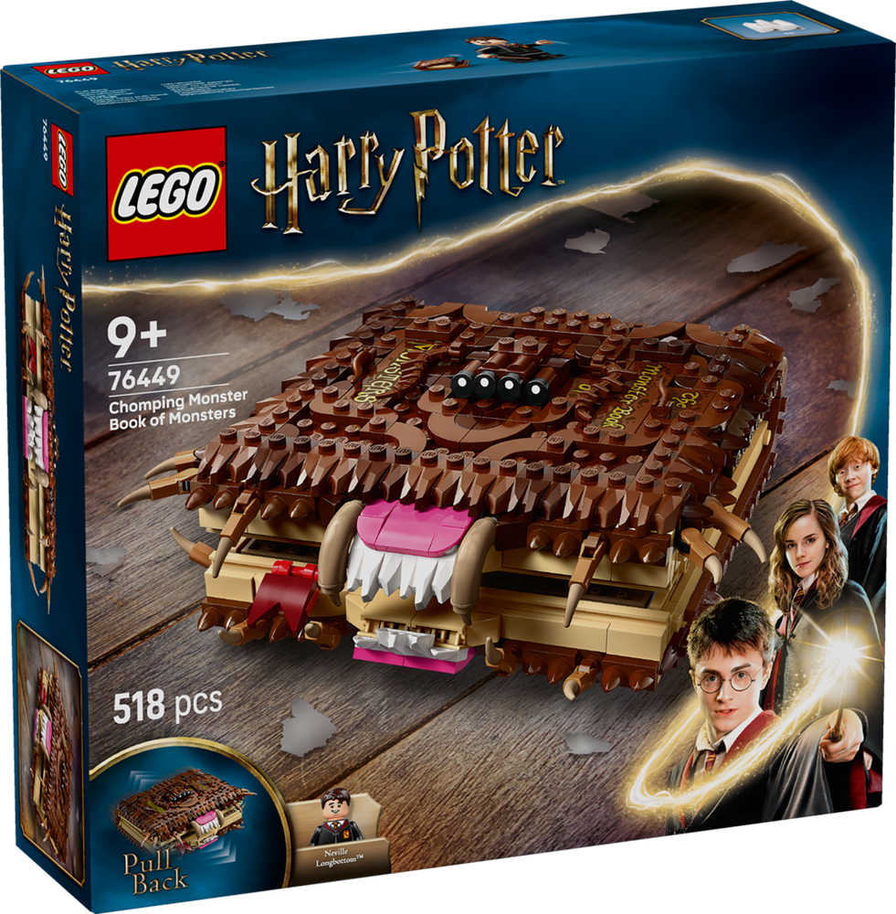 LEGO Harry Potter Chomping Monster Book of Monsters 76449