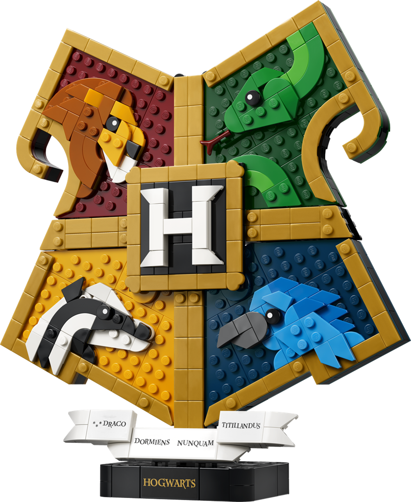 LEGO Harry Potter Display Hogwarts House Crest 76462 (2)