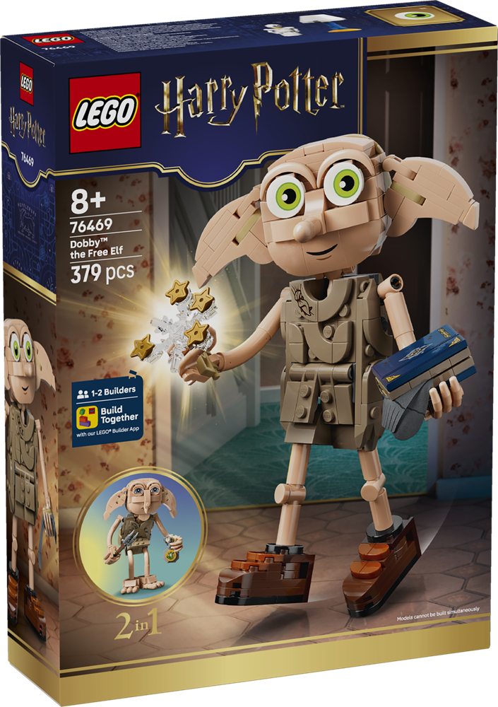 LEGO Harry Potter Display Dobby the Free Elf 76469