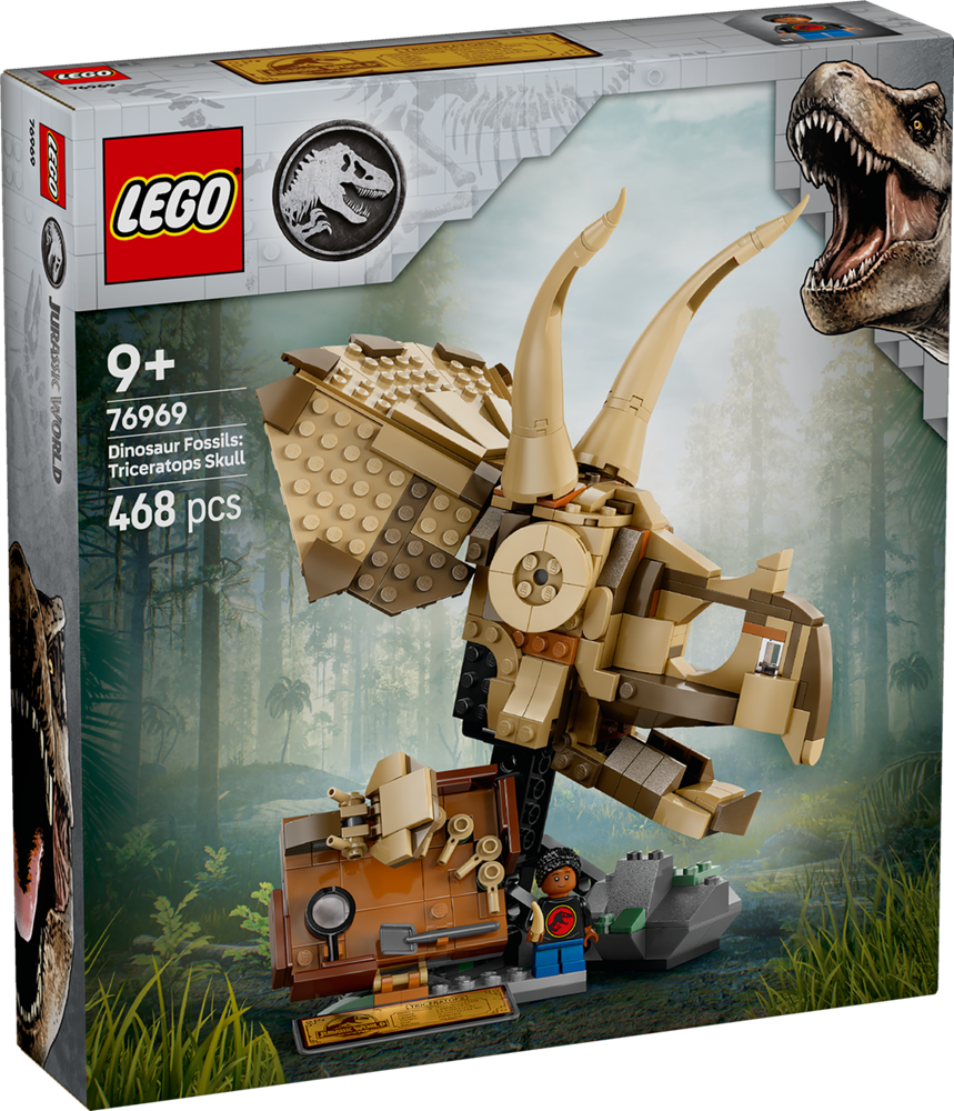 LEGO Jurassic World Dinosaur Fossils: Triceratops Skull 76969