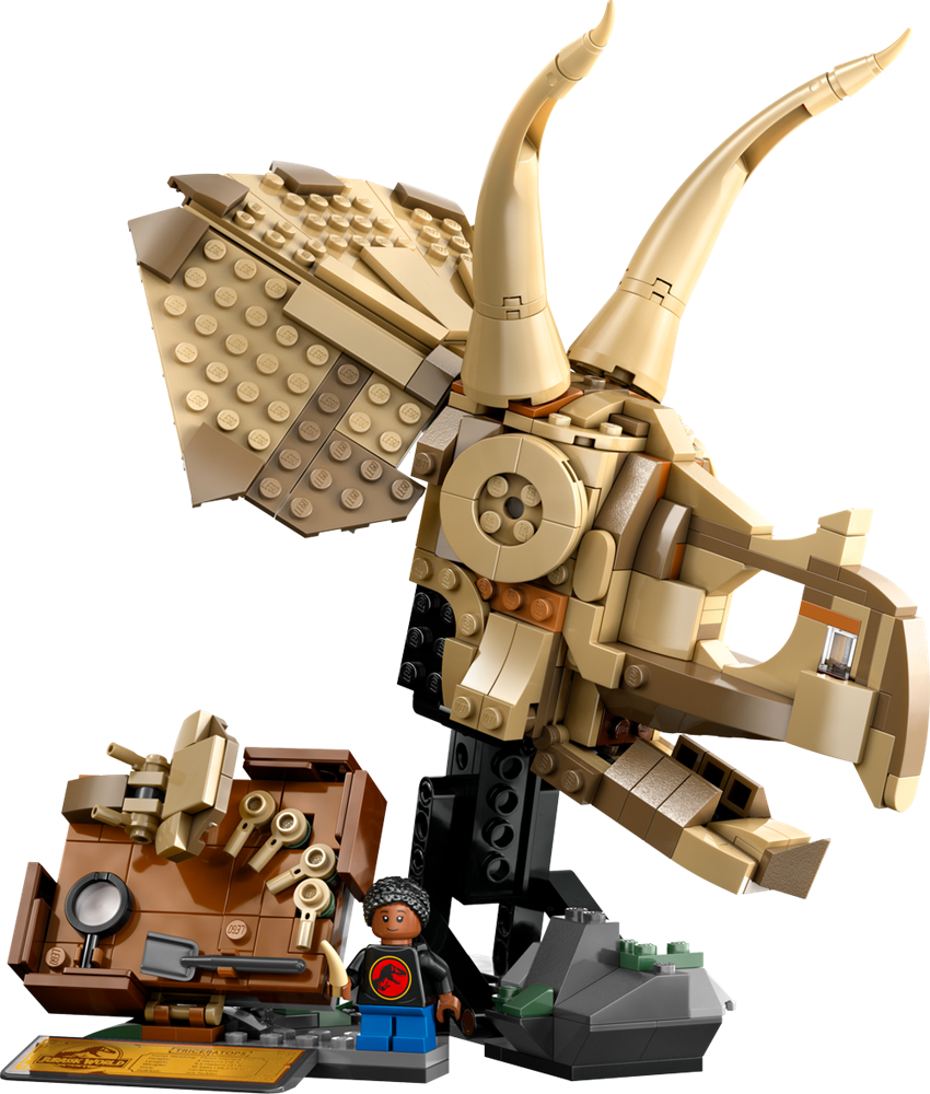 LEGO Jurassic World Dinosaur Fossils: Triceratops Skull 76969 (2)