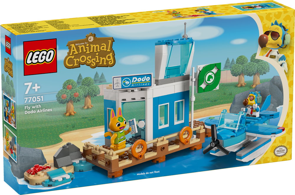 LEGO Animal Crossing Fly with Dodo Airlines 77051