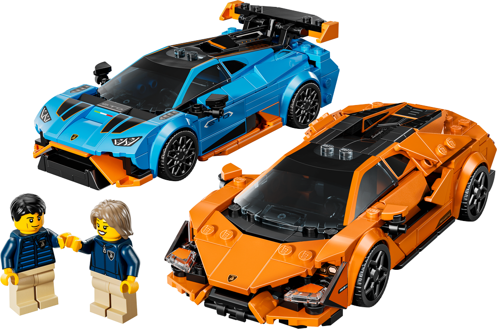 LEGO Speed Champions Lamborghini Revuelto & Huracan STO 77238 (2)