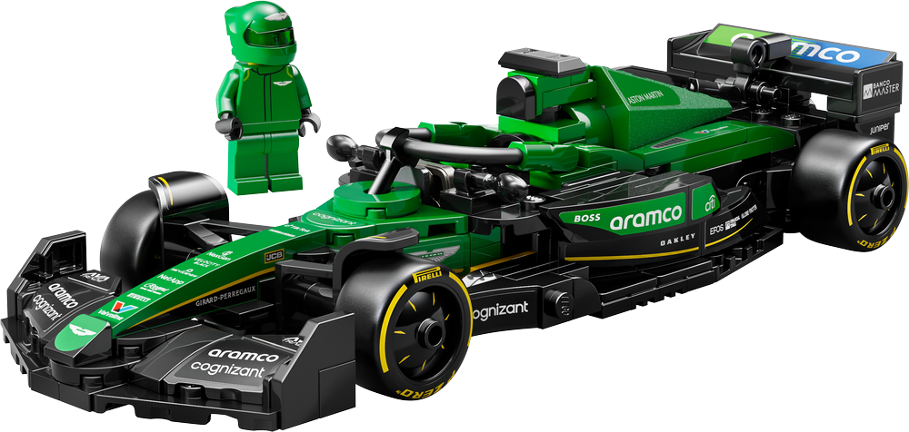 LEGO Speed Champions Aston Martin Aramco F1 AMR24 Race Car 77245 (2)