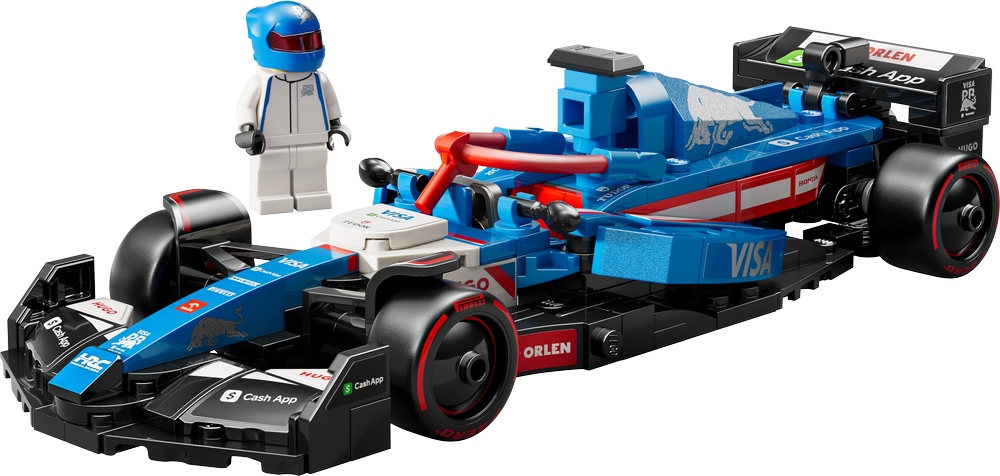 LEGO Speed Champions Visa Cash App RB VCARB 01 F1 Race Car 77246 (2)