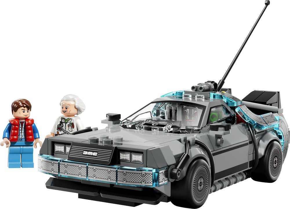 LEGO Speed Champions Time Machine from Back to the Future 77256 (2)