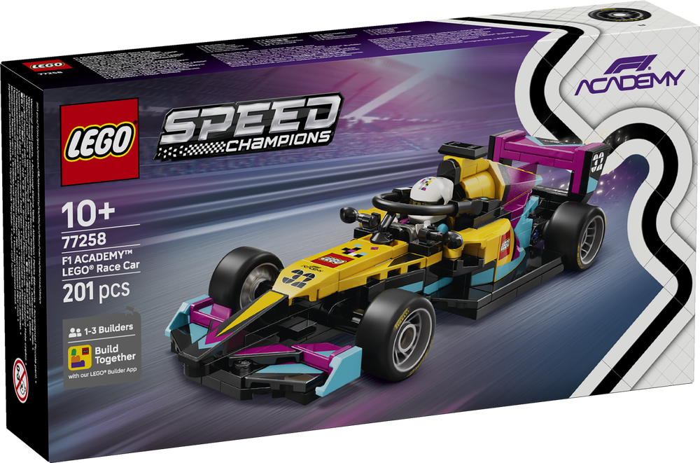 LEGO Speed Champions Formula 1 F1 ACADEMY LEGO Race Car 77258