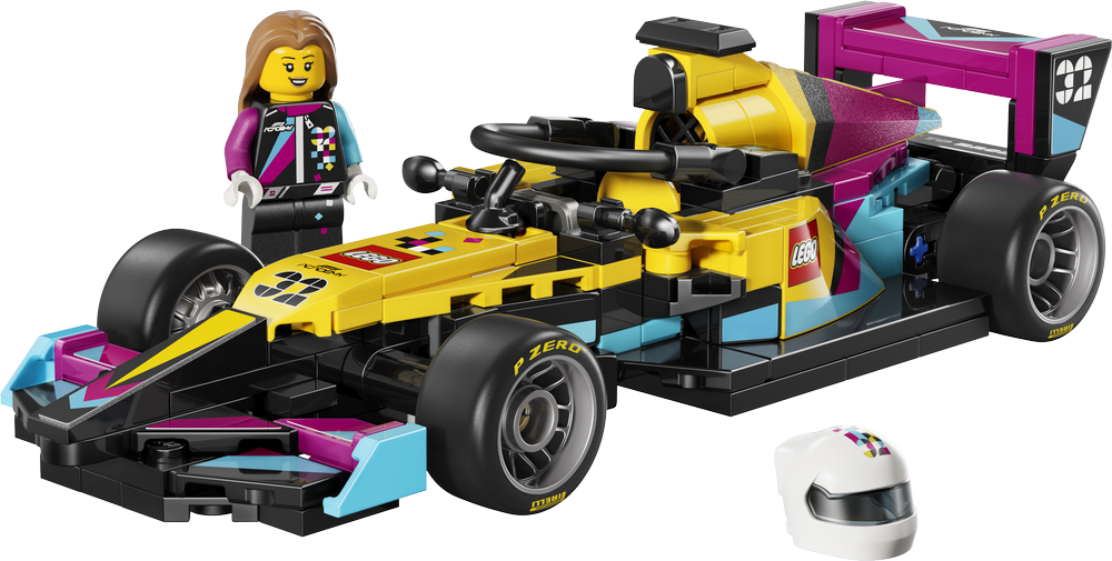 LEGO Speed Champions Formula 1 F1 ACADEMY LEGO Race Car 77258 (2)