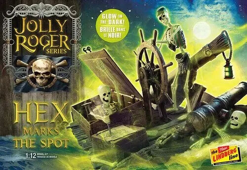 Lindberg HL617 Lindberg 1/12 Jolly Roger Series: Hex Marks the Spot - Glow Edition