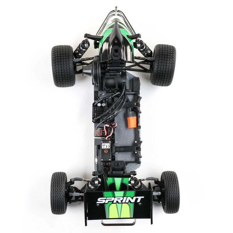 LOSI 22S Car RTR Green RC Sprint Car 1/10 Scale (15)