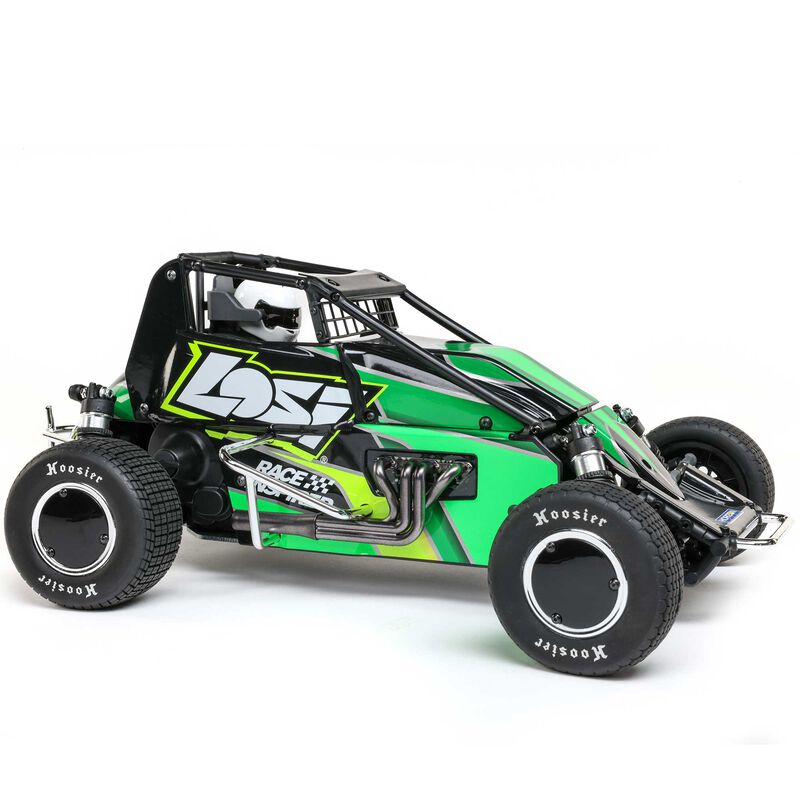 LOSI 22S Car RTR Green RC Sprint Car 1/10 Scale (20)