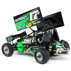 LOSI 22S Car RTR Green RC Sprint Car 1/10 Scale (22)