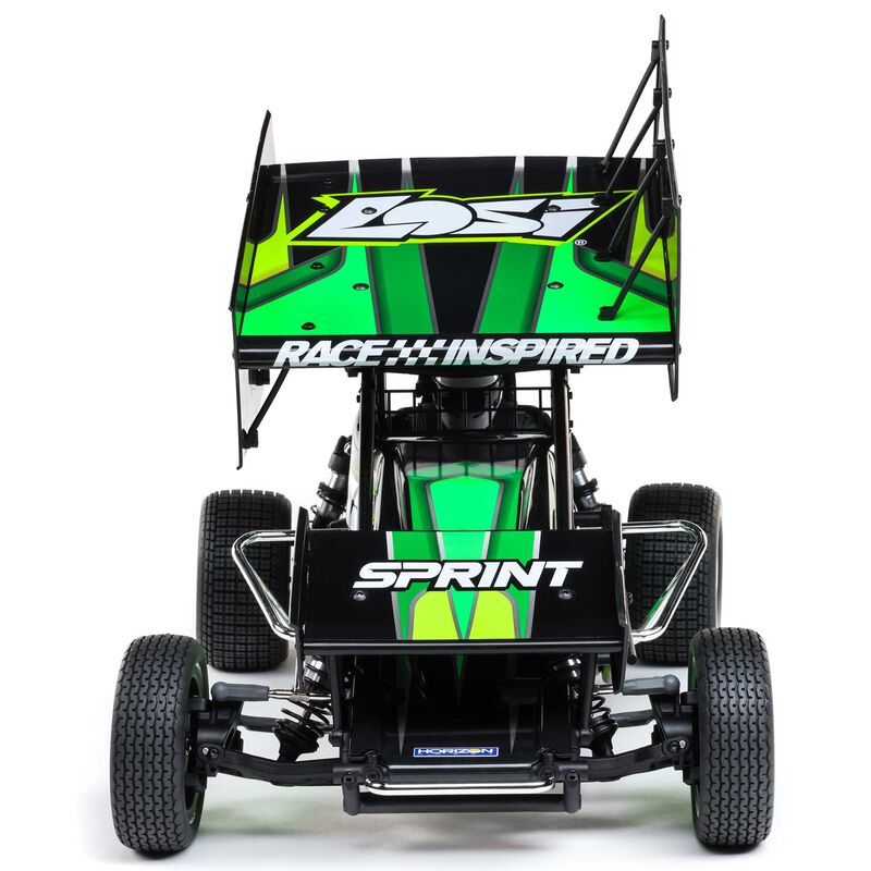 LOSI 22S Car RTR Green RC Sprint Car 1/10 Scale (25)