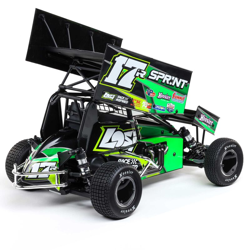 LOSI 22S Car RTR Green RC Sprint Car 1/10 Scale (17)