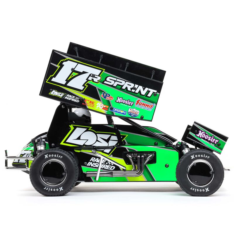 LOSI 22S Car RTR Green RC Sprint Car 1/10 Scale (19)