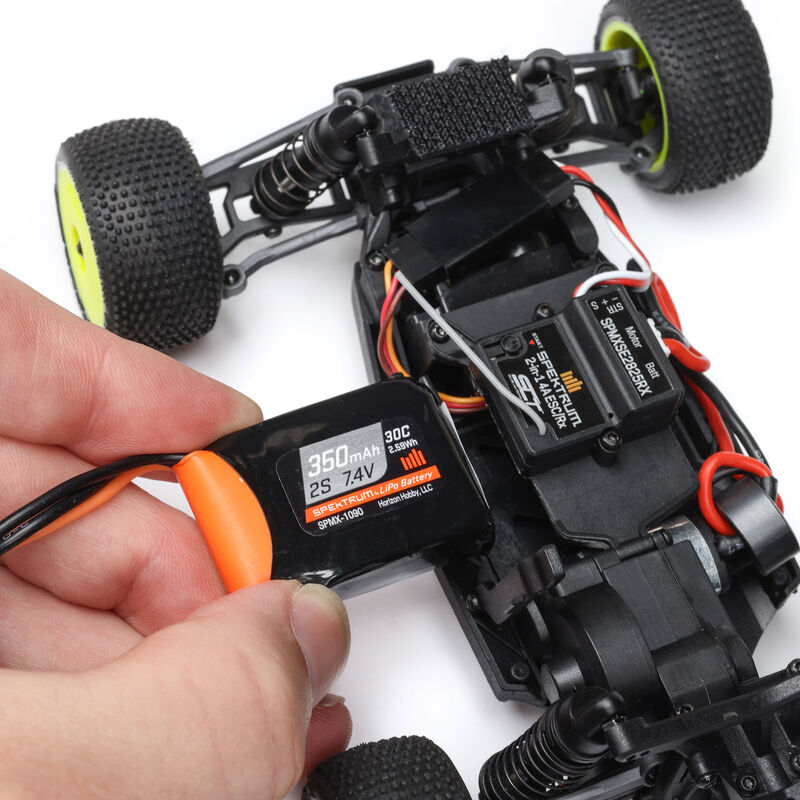 LOSI Micro-T 2WD Silver RTR RC Stadium Truck 1/28 Scale (5)