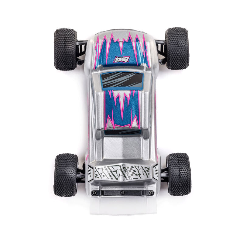 LOSI Micro-T 2WD Silver RTR RC Stadium Truck 1/28 Scale (13)