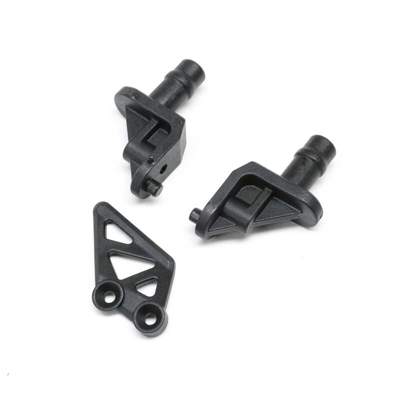 LOSI LOS-2291 Foot Pegs & Chain Guard: PM-SM (9250498576621)