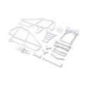 LOSI LOS-2409 Cage Set, White: 22S Sprint (9250499166445)