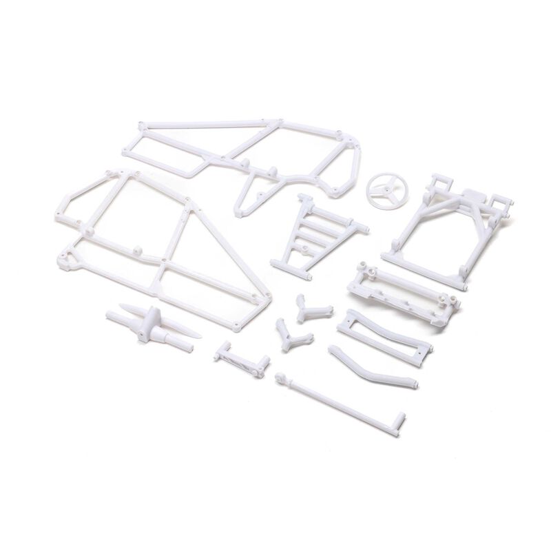 LOSI LOS-2409 Cage Set, White: 22S Sprint (9250499166445)