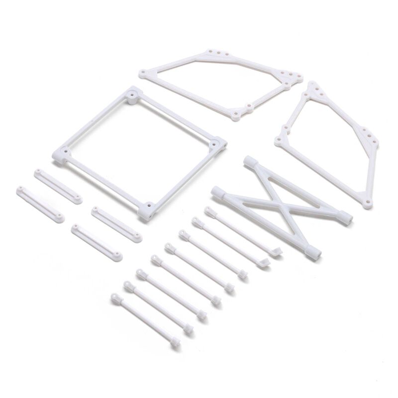 Losi LOS2420 Top Wing Mount Set White 22S Sprint