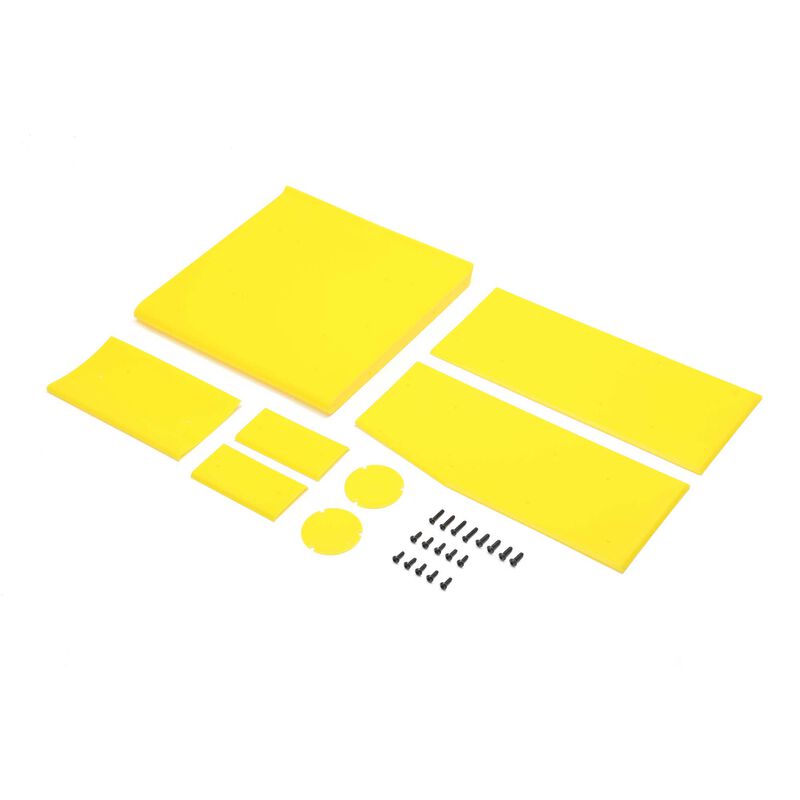 Losi LOS2855 Wing Panel Set, Yellow