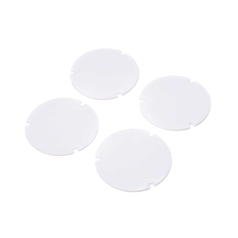 LOSI LOS-2888 Wheel Cover Set, White: 22S Sprint (9250500346093)