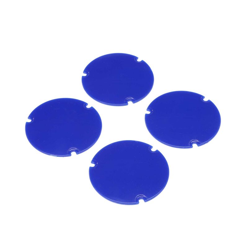 LOSI LOS-2889 Wheel Cover Set, Blue: 22S Sprint (9250500444397)