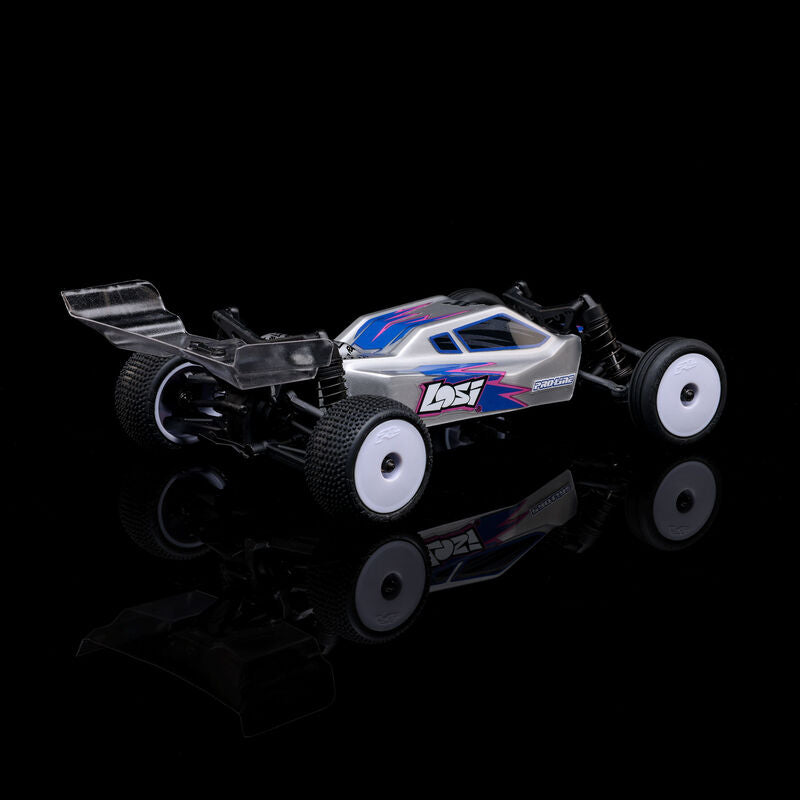 LOSI Micro-B 2WD RTR Silver RC Buggy 1/24 Scale (23)