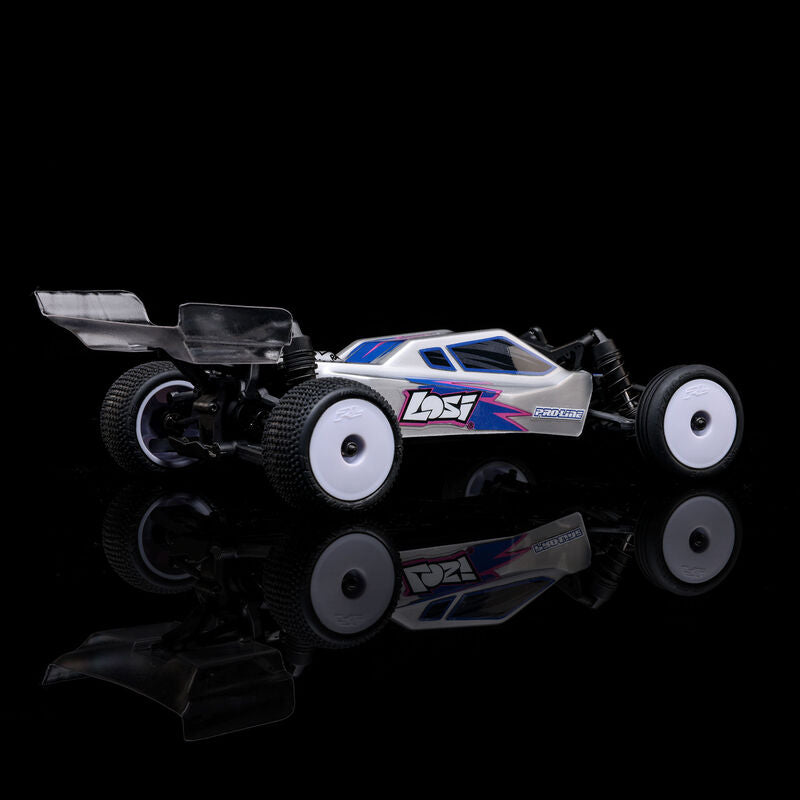 LOSI Micro-B 2WD RTR Silver RC Buggy 1/24 Scale (22)