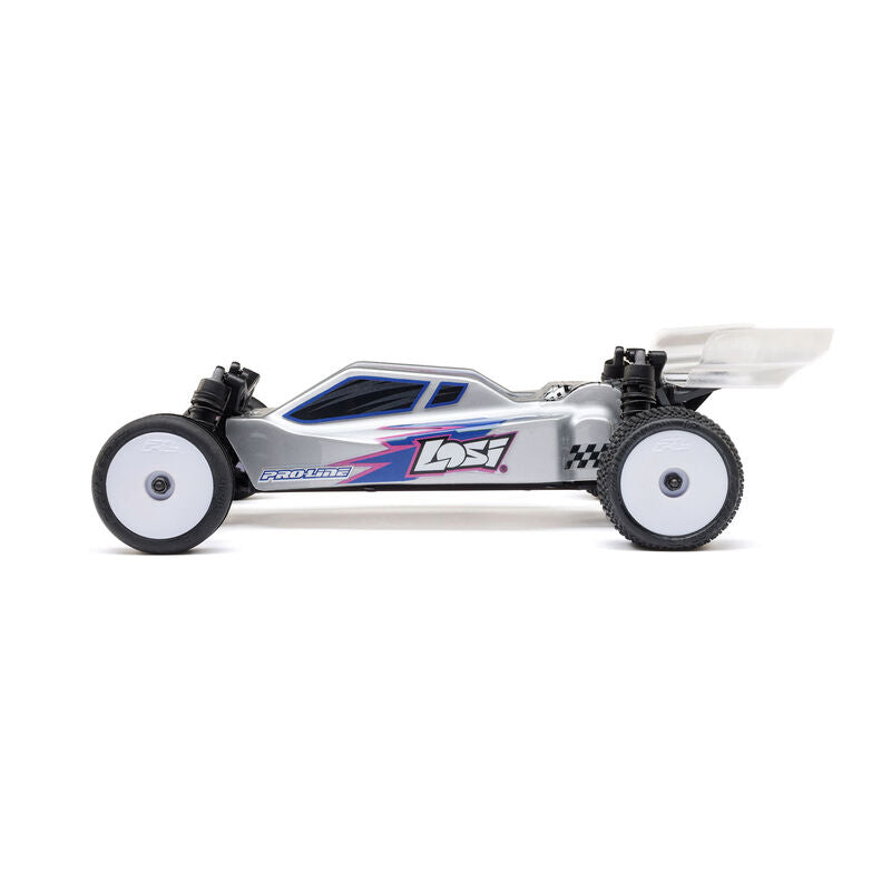LOSI Micro-B 2WD RTR Silver RC Buggy 1/24 Scale (18)